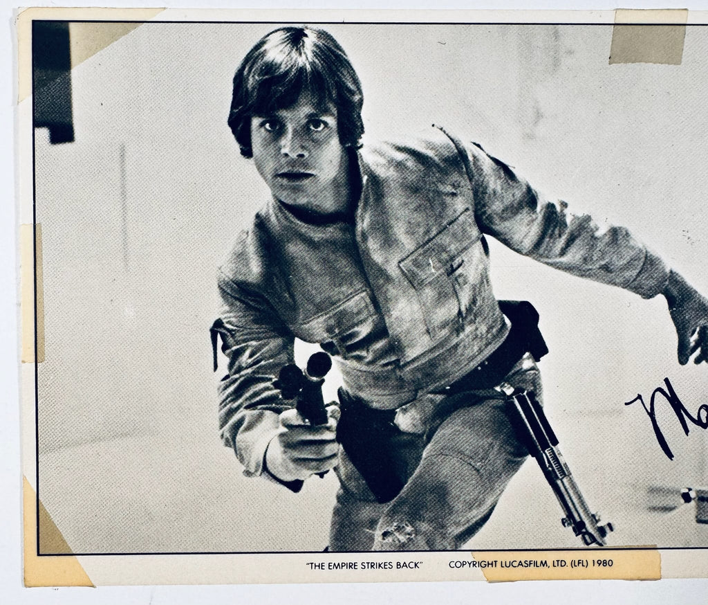 Mark Hamill Signed Autograph 8x4 Vintage Luke Skywalker Star Wars Promo Photo - Northwest Cascade Collectibles