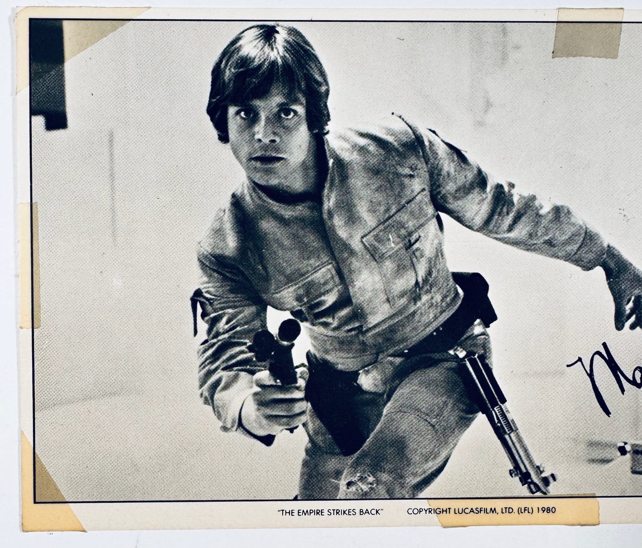 Mark Hamill Signed Autograph 8x4 Vintage Luke Skywalker Star Wars Promo Photo - Northwest Cascade Collectibles