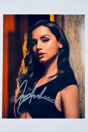 Ana de Armas Hand-Signed 8x10 Glossy Photo – Authentic Hollywood Memorabilia