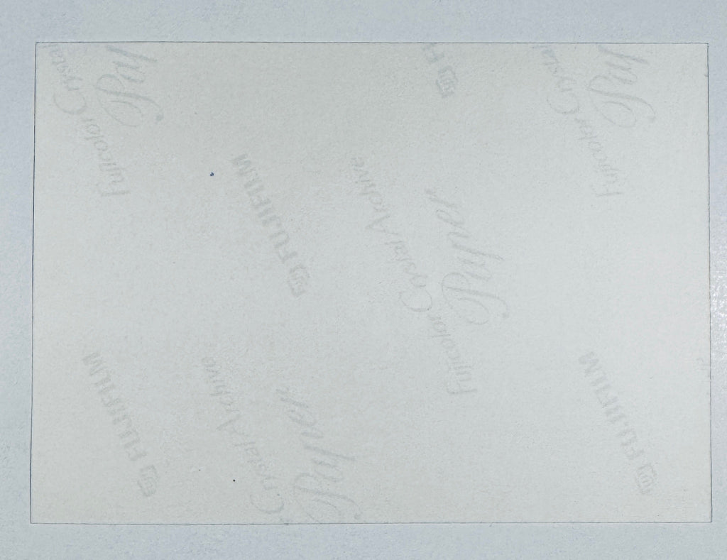 Reverse back side of the autographed photograph featuring Fujifilm Fujicolor Crystal Archive Paper watermarks.