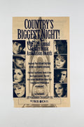 Full front view of 1993 CMA Awards TV Guide clipping hand-signed by Clint Black in black marker.