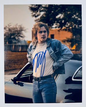 Dacre Montgomery Signed 8x10 Matte Photo – Billy Hargrove Stranger Things COA