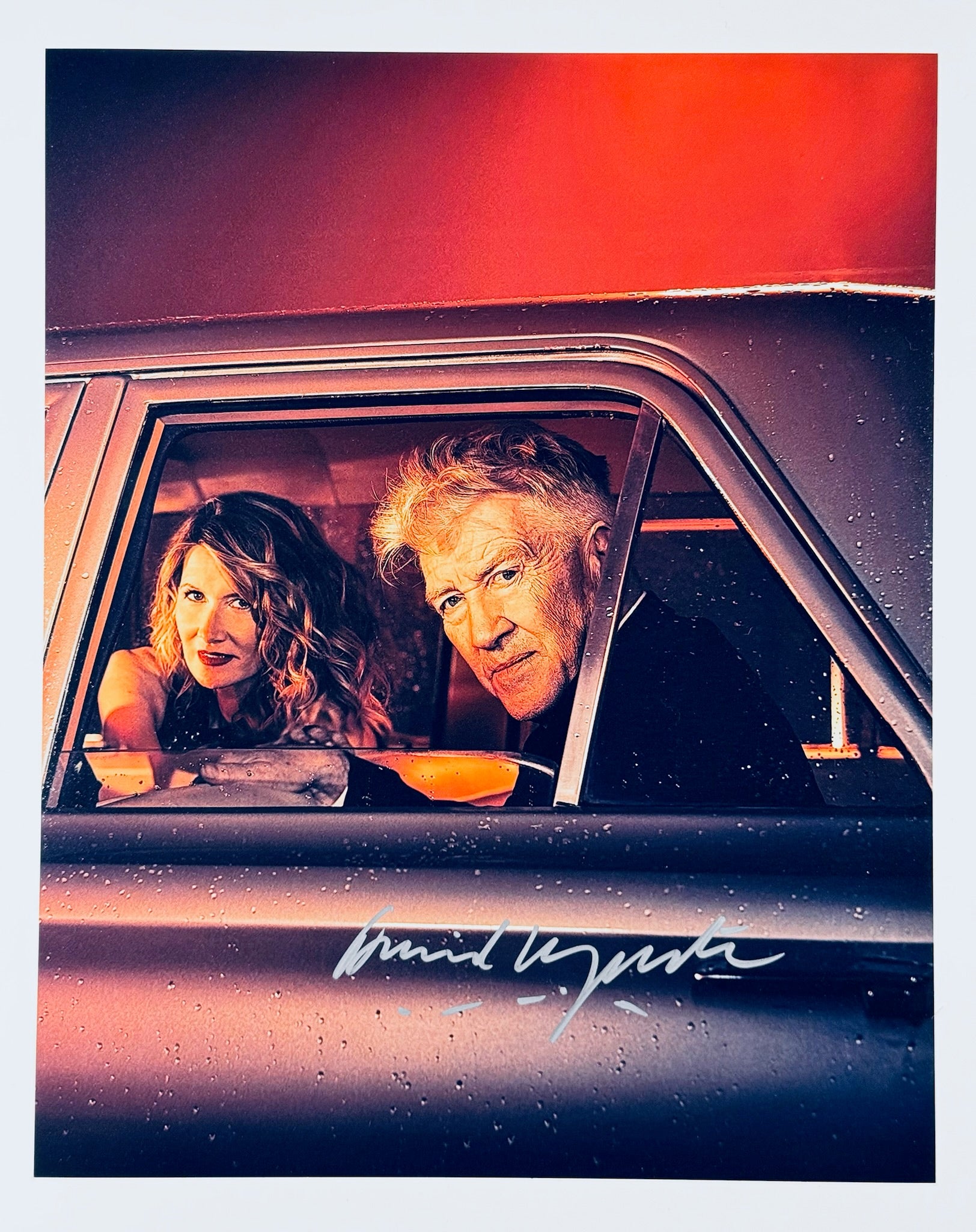 david lynch twin peaks signed 8x10 autograph coa