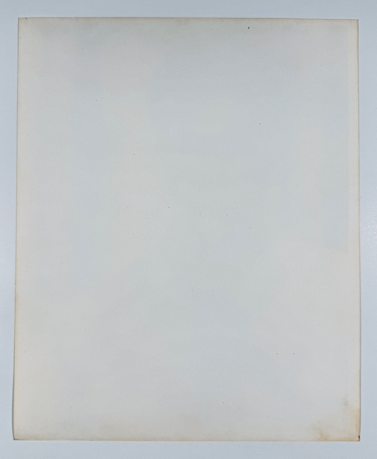 Blank back side of the Dustin Hoffman autographed 8x10 promotional photo.