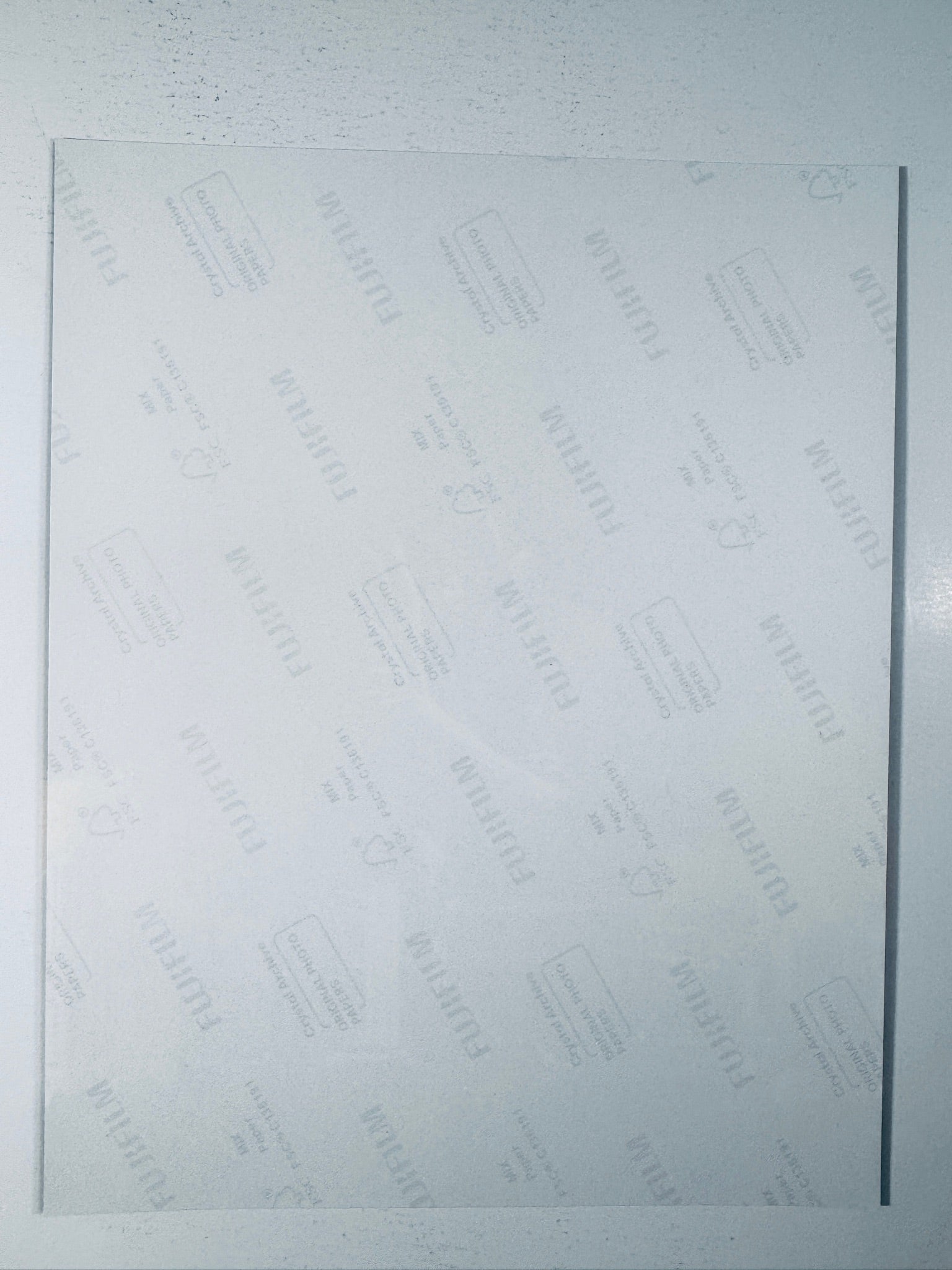 ack condition view of the Fujifilm Crystal Archive paper for the Eddie Murphy signed Metro 8x10 photo.