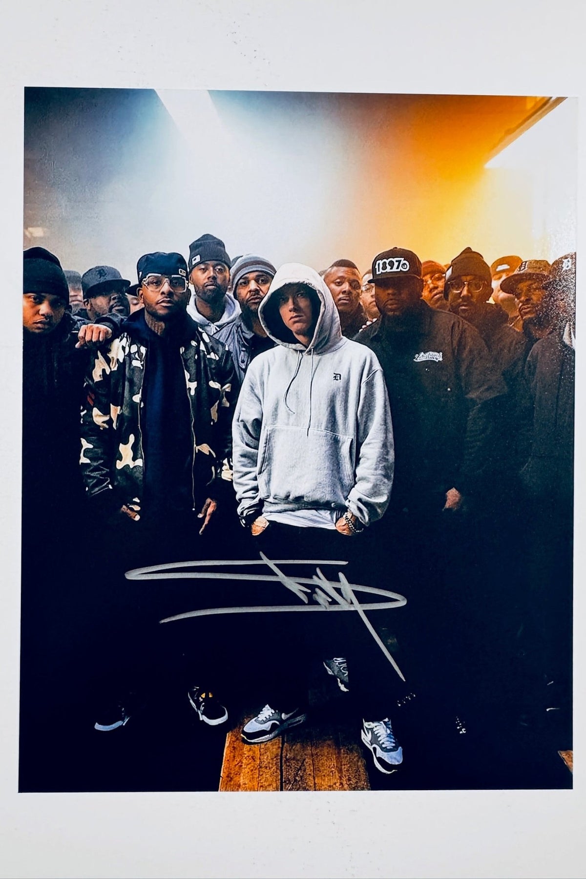 Eminem Hand-Signed 8x10 Matte Photo – Hip-Hop GOAT Authentic Autograph - Northwest Cascade Collectibles