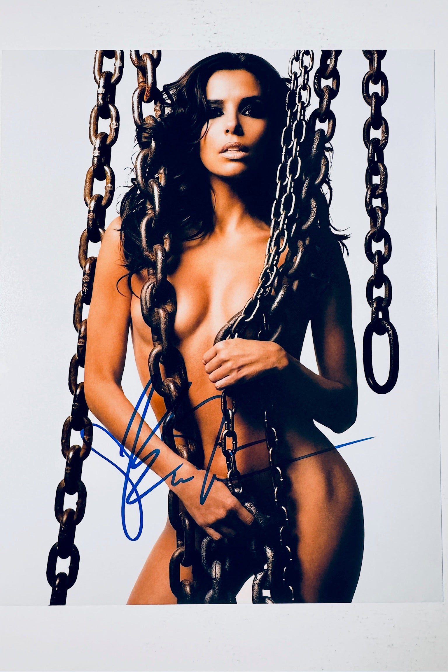 Eva Longoria hand-signed 8x10 matte photo – authentic autograph on glamour portrait