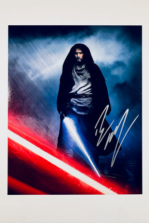 Ewan McGregor Star Wars Obi-Wan Kenobi Signed Autograph Signature 8x10 Matte