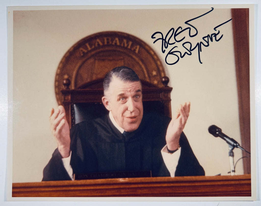 Fred Gwynne My Cousin Vinny signed 10x8 color glossy photograph front view