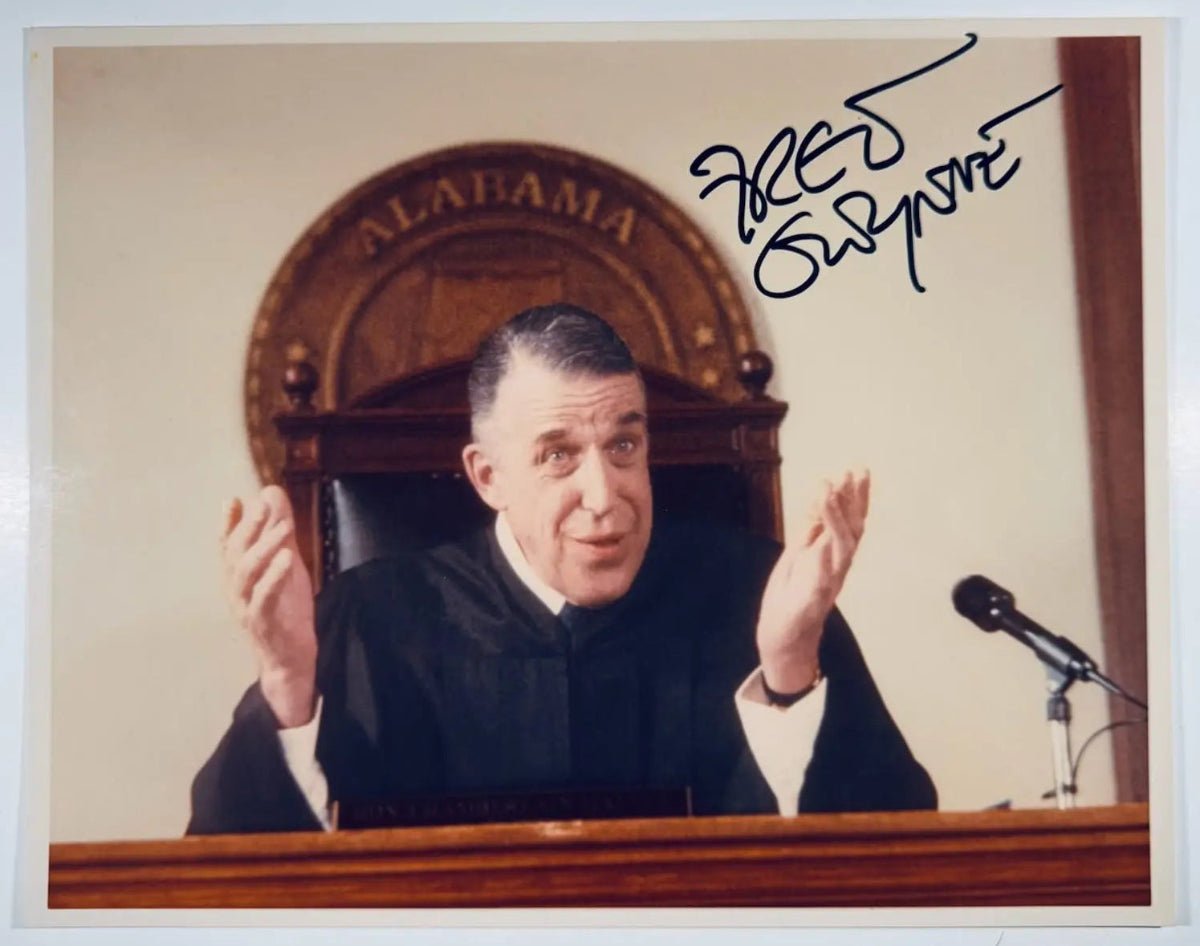 Fred Gwynne Signed Autograph Signature 10x8 Color Glossy My Cousin Vinny Photo - Northwest Cascade Collectibles