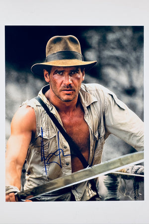 Harrison Ford Hand-Signed 8x10 Matte Photo – Indiana Jones Authentic Autograph