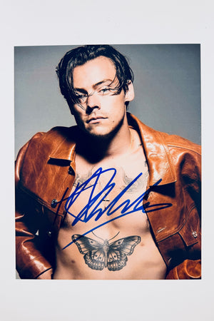 Harry Styles Hand-Signed 8x10 Matte Photo – Authentic Music Memorabilia