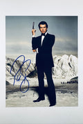 Pierce Brosnan hand-signed 8x10 matte photo as James Bond – authentic autograph.