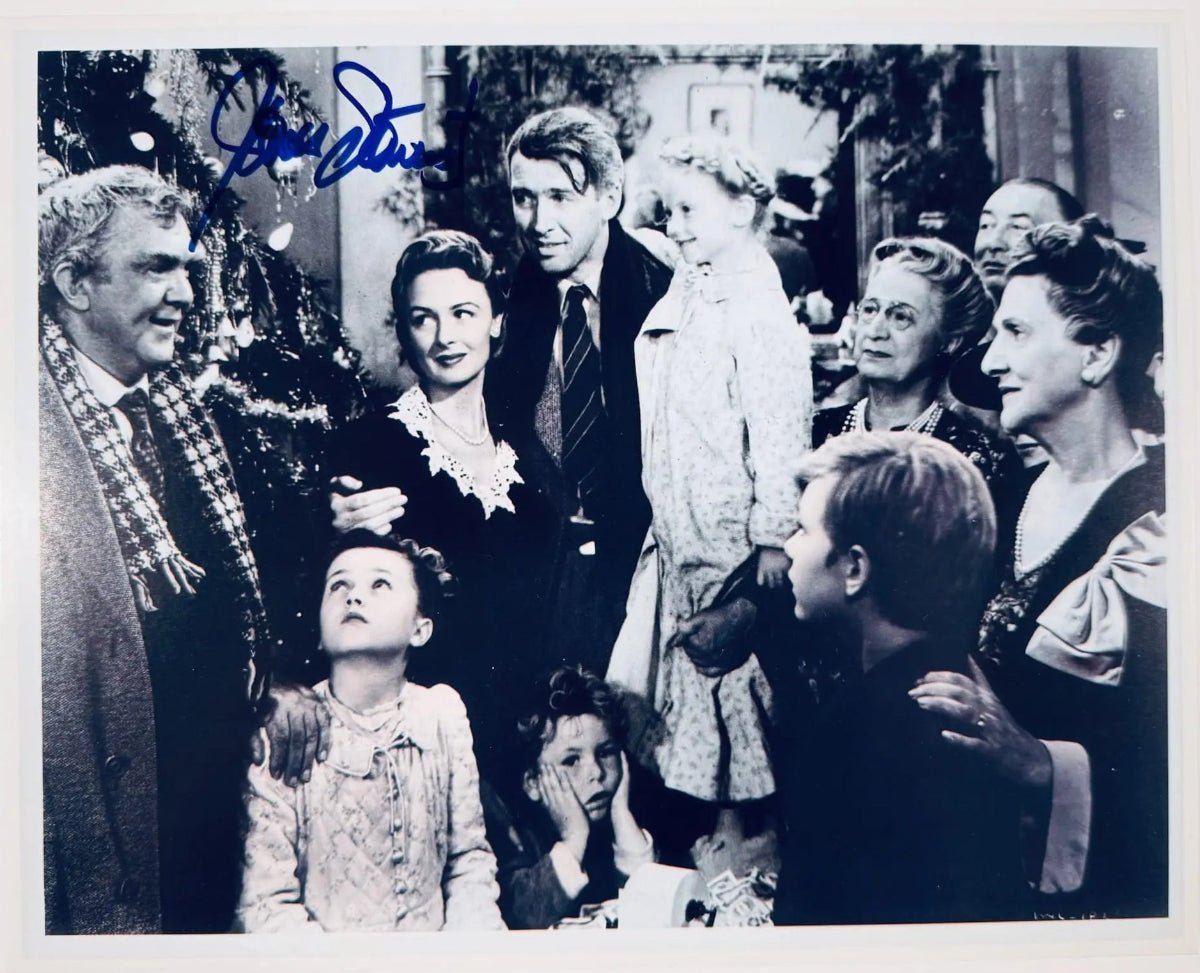 James Stewart Signed Autograph Signature 10x8 It's A Wonderful Life Photograph - Northwest Cascade Collectibles