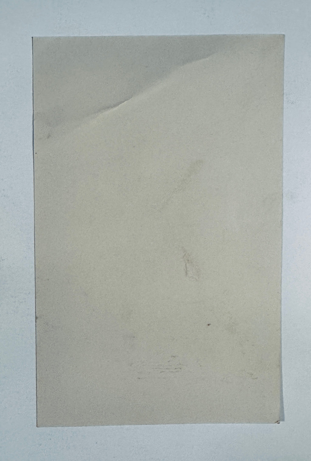 Reverse back view of vintage Jason Robards photograph showing paper backing and condition.
