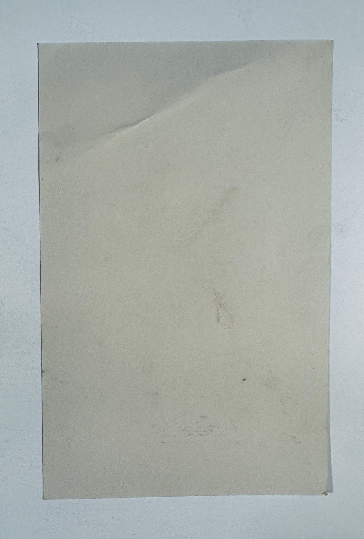 Reverse back view of vintage Jason Robards photograph showing paper backing and condition.