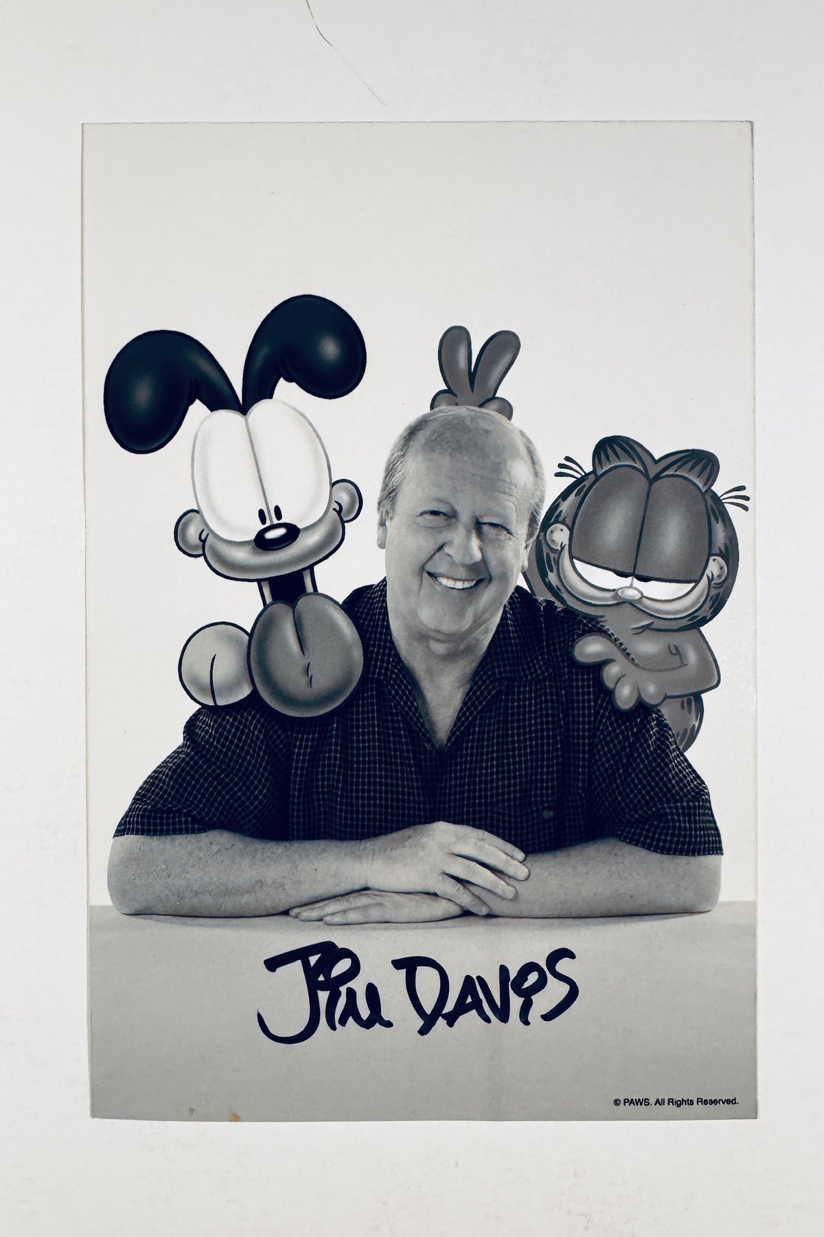 jim-davis-autographed-garfield-odie-promo-photo