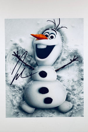 Josh Gad Hand-Signed 8x10 Matte Photo – Voice of Olaf Frozen Authentic Autograph