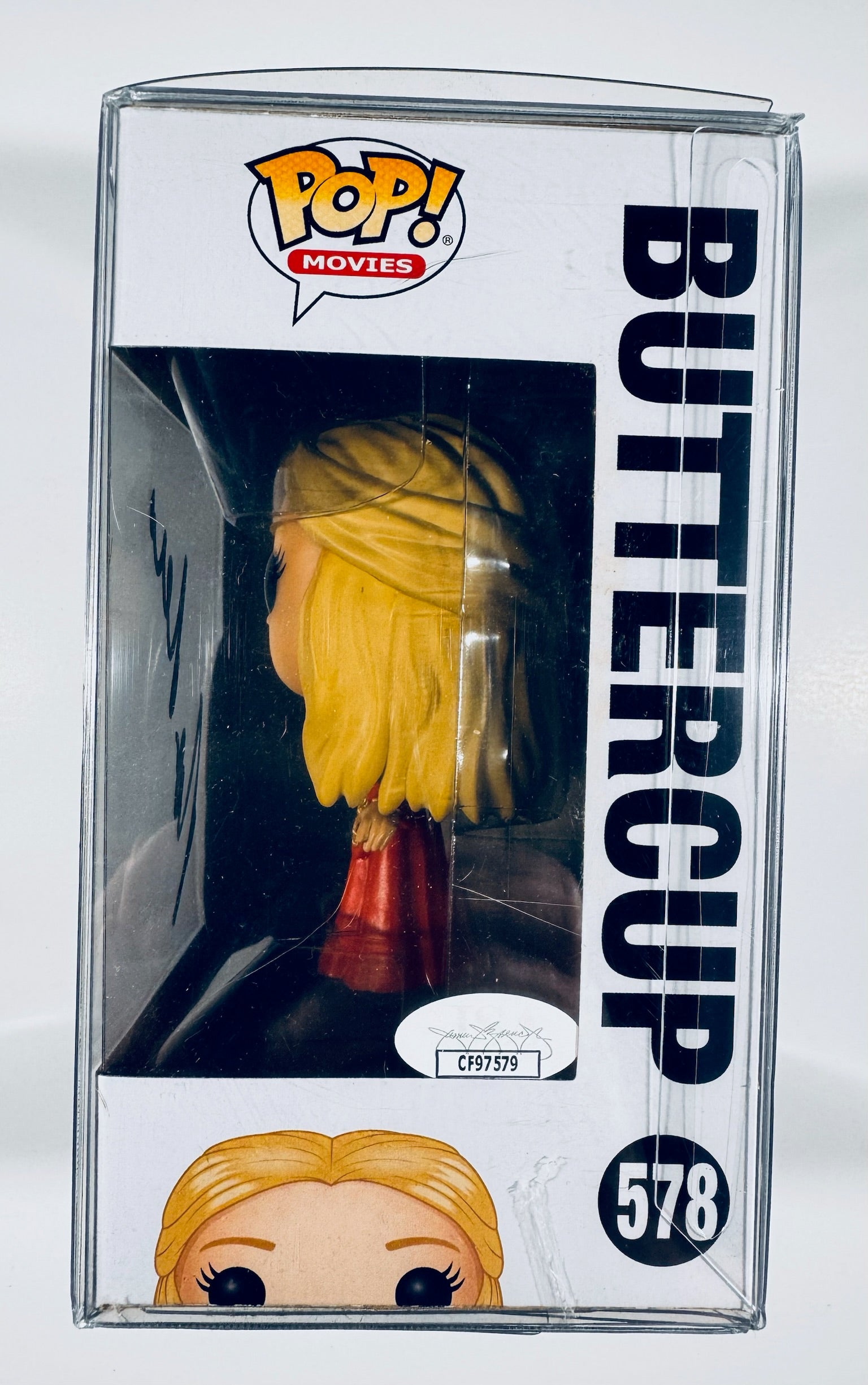 Rob Reiner signed Princess Bride Buttercup Limited Edition Funko Pop #578 - right side JSA
