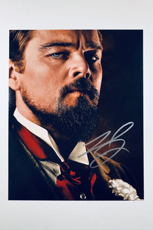 Leonardo DiCaprio Django Unchained Signed Autograph Signature 8x10 Matte