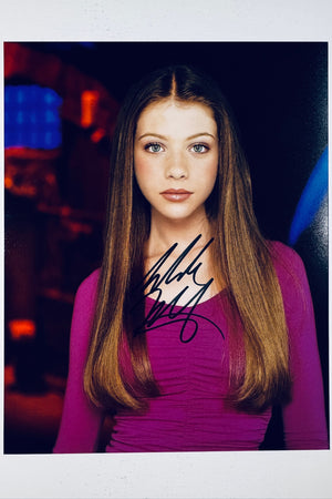 Michelle Trachtenberg Hand-Signed 8x10 Matte Photo – Dawn Summers Buffy the Vampire Slayer Authentic Autograph