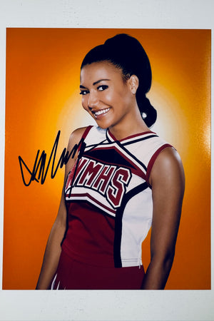 Naya Rivera Hand-Signed 8x10 Glossy Photo – Glee Santana Lopez Authentic Autograph