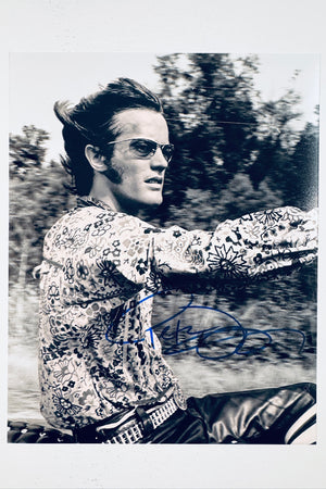Peter Fonda Hand-Signed 8x10 Matte Photo – Easy Rider Authentic Autograph