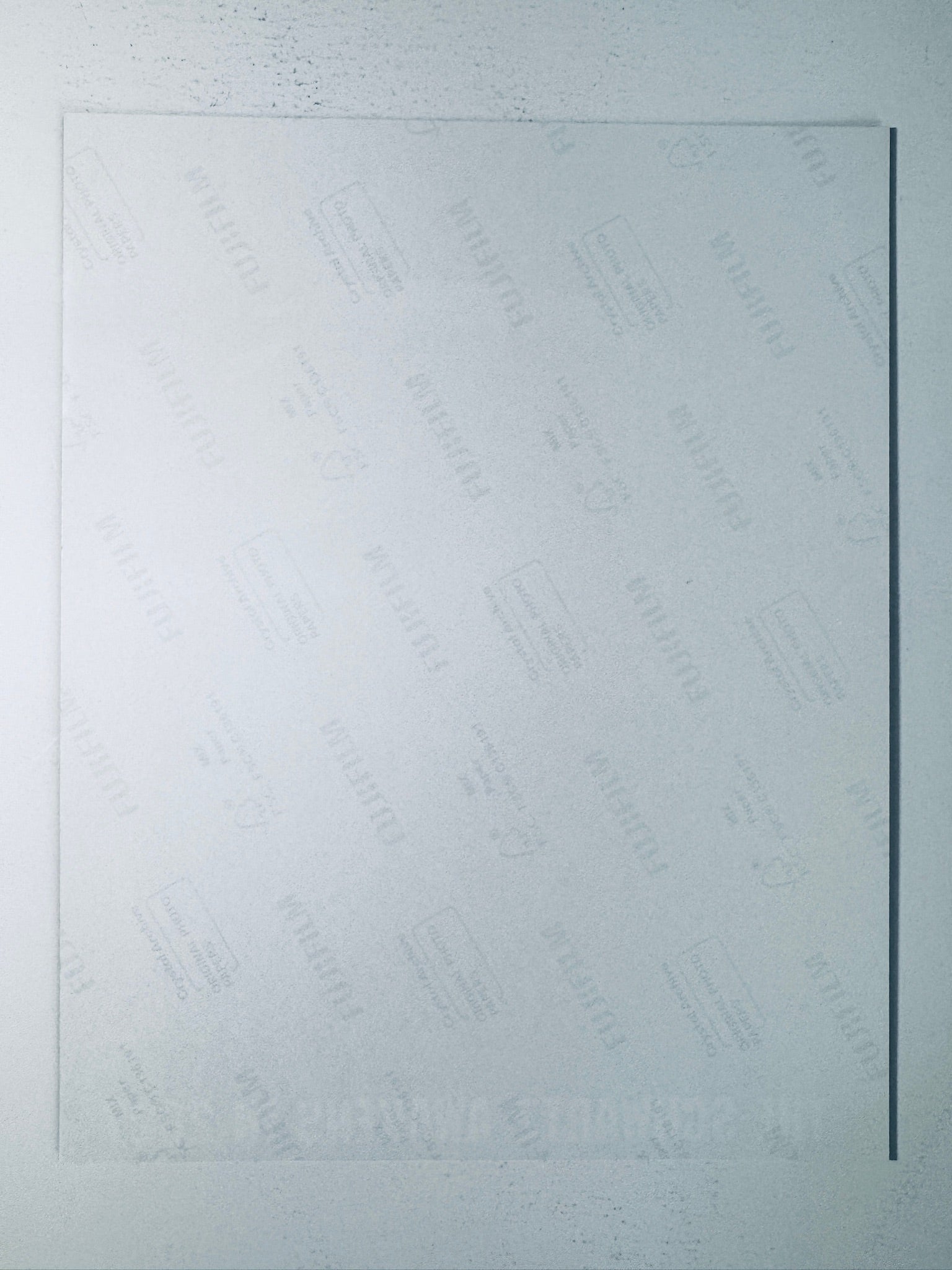 Back condition view of the Fujifilm Crystal Archive paper for the Rick Moranis signed Spaceballs: The New One 8x10 photo.