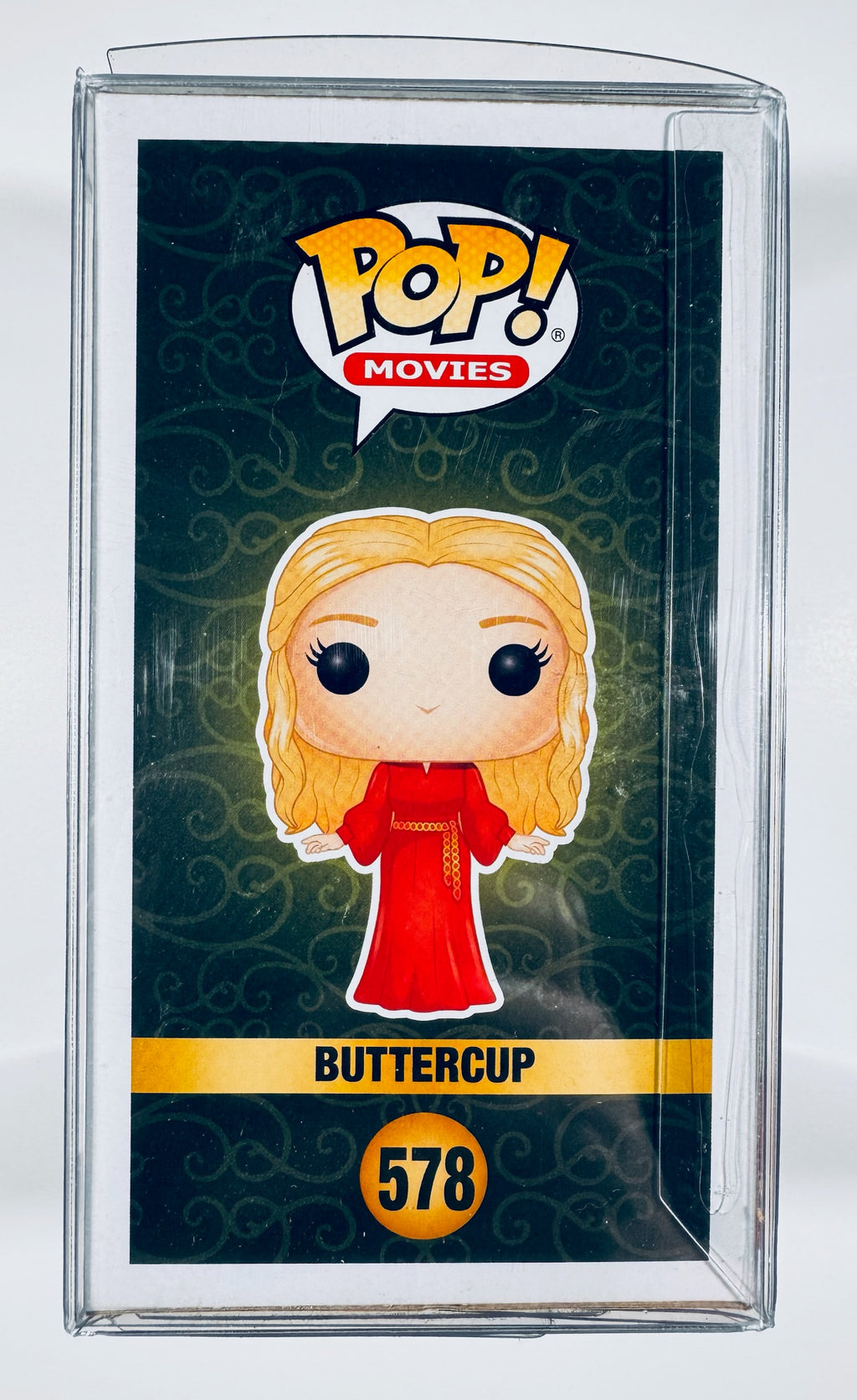 Rob Reiner signed Princess Bride Buttercup Limited Edition Funko Pop #578 - left side