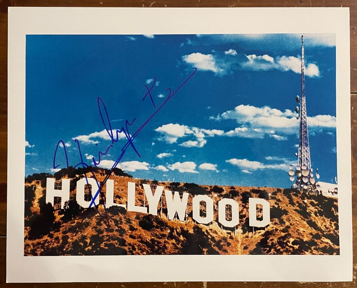 Penelope Cruz Signed Autograph Signature 10x8 Color Glossy Photograph