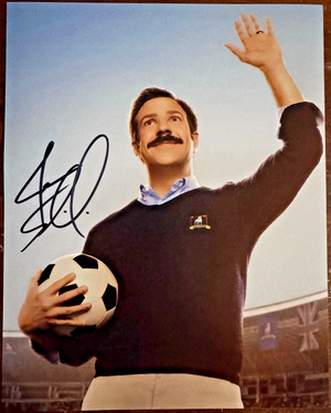 Jason Sudekeis Signed Autographed Signature 8x10 Matte Ted Lasso Photograph COA