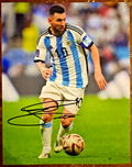 Lionel Messi igned Autographed Signature 8x10 Matte Photograph COA