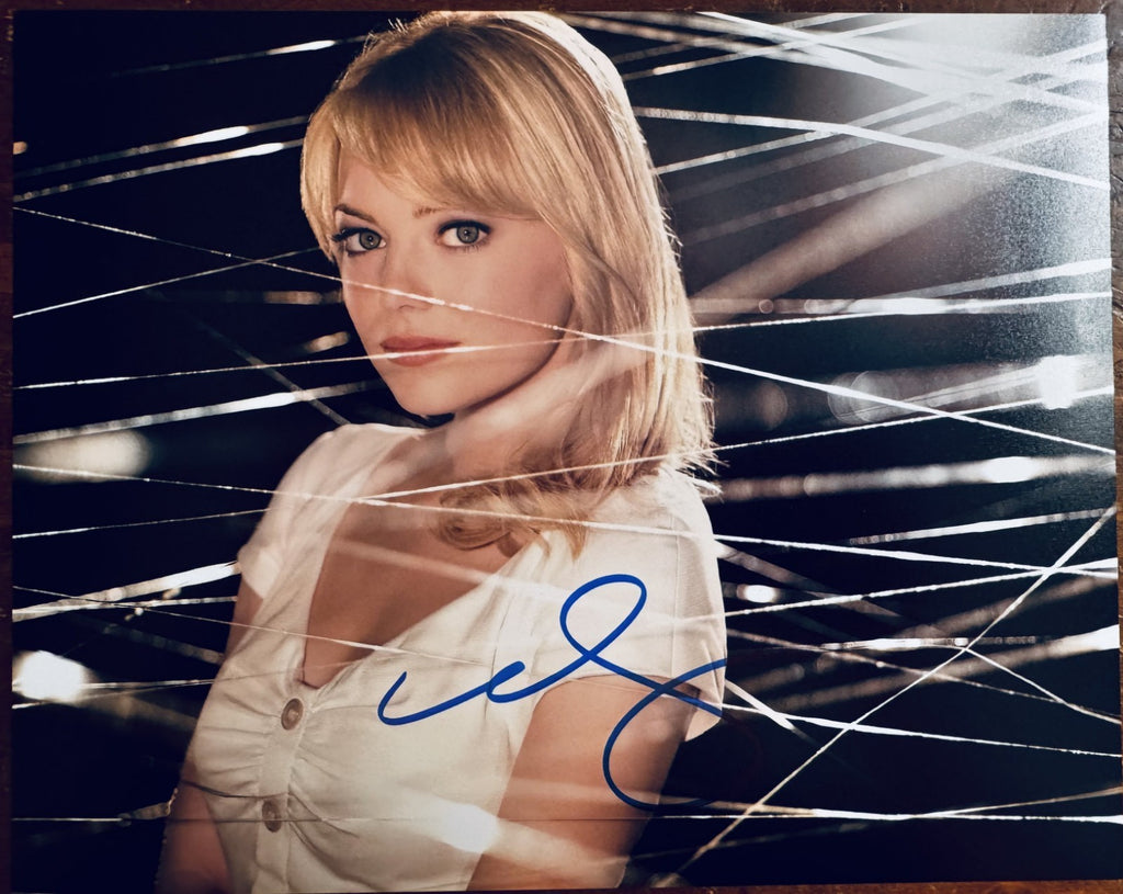 Emma Stone Amazing Spiderman Signed Autographed Signature 8x10 Matte Photo COA