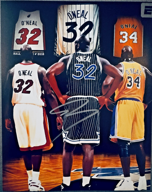 Shaquille O'Neil Signed Autographed Signature 8x10 Matte Photograph COA