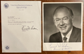Cecil D. Andrus Signed Autograph Signature on Typed Official Letterhead + 8x10