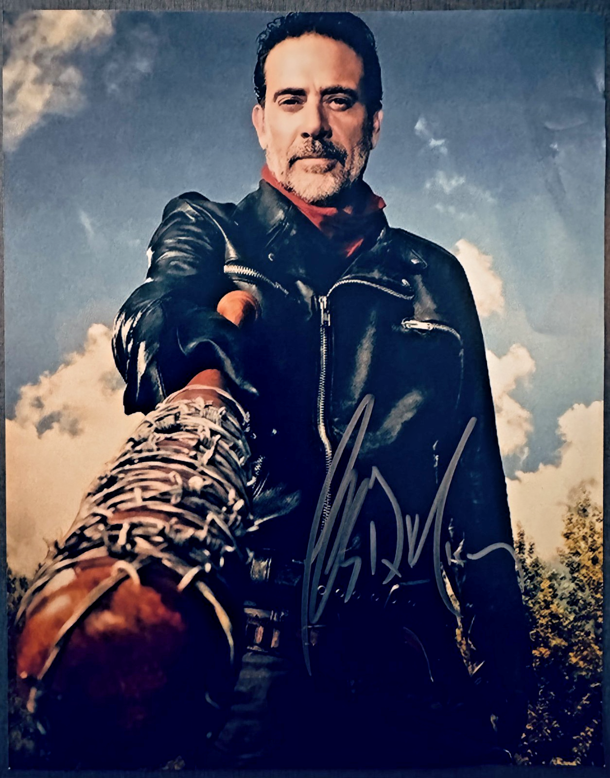 Jeffrey Dean Martin Walking Dead Signed Autographed 8x10 Matte Photograph COA