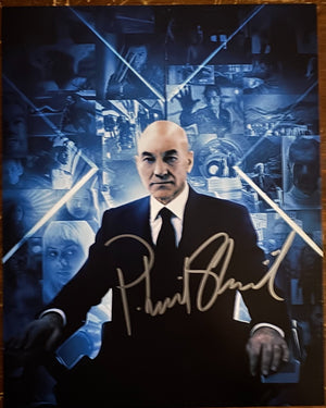 Patrick Stewart X-Men Signed Autographed Signature 8×10 Matte Photograph