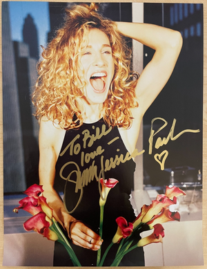 Sarah Jessica Parker Signed Autograph 8.5x11.25 Cut Magazine Photograph