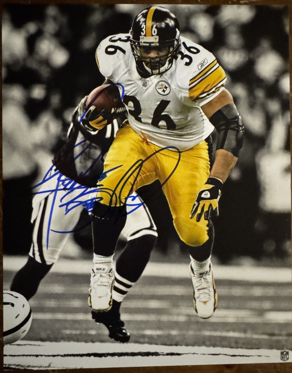 Jerome Bettis Autographed Signature 8x10 Matte Photograph COA