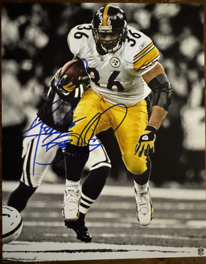 Jerome Bettis Autographed Signature 8x10 Matte Photograph COA