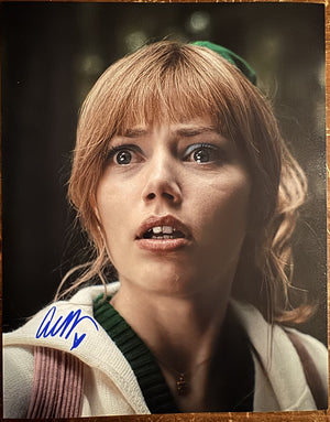 Grace Van Dien as Chrissy Autographed Signature 8x10 Matte Stranger Things COA