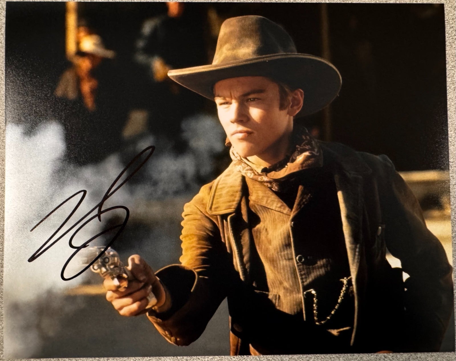 Leonardo DiCaprio Quick & the Dead Signed Autograph 8x10 Matte Photograph COA