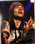 Axel Rose Guns & Roses Signed Autographed Signature 8x10 Matte Photograph COA