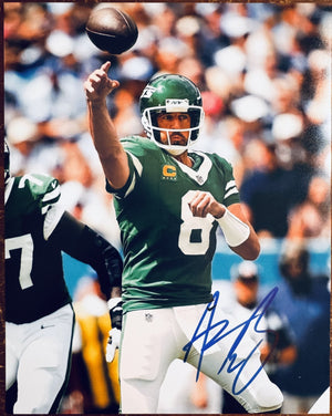Aaron Rodgers Jets Signed Autographed Signature 8x10 Matte Photograph COA
