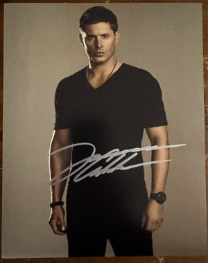 Jensen Ackles Signed Autograph 8x10 Matte Outer Banks Photograph COA