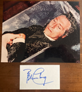 Peter Cushing Signed Autograph Signatures 3x5 Index Card - FrankenStein Legend