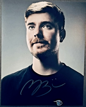 MrBeast Signed Autographed Signature 8x10 Matte Photograph COA