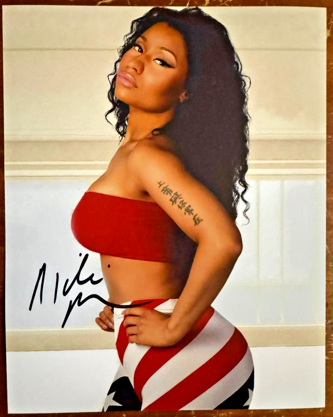 Nicki Minaj signed Autographed Signature 8x10 Matte Photograph COA