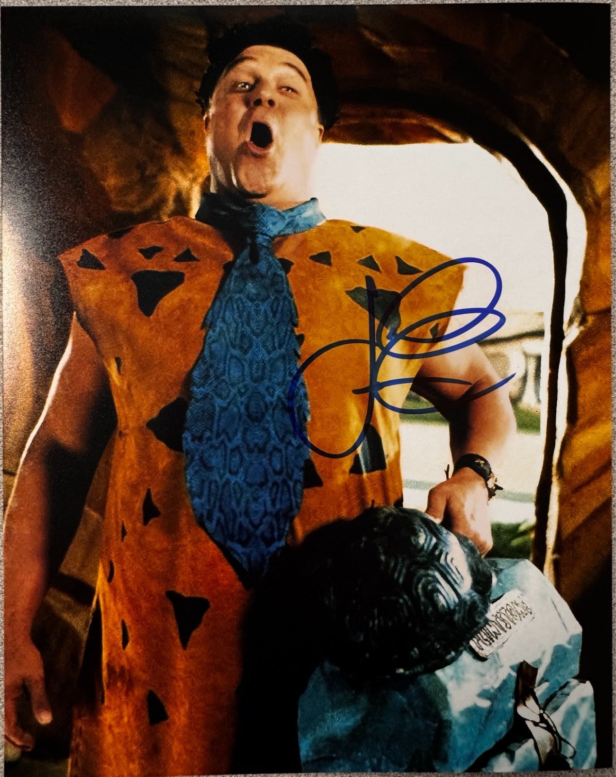 John Goodman Flintstones Signed Autograph Signature 8x10 Matte Photograph COA
