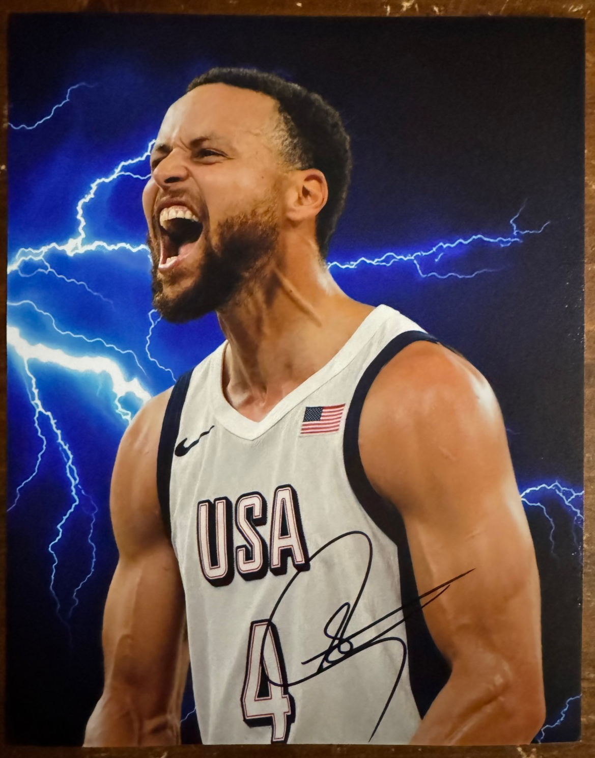 Steph Curry signed Autographed Signature 8x10 Matte Photograph COA